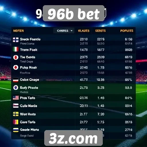 Estudo sobre a popularidade do 96b bet entre jogadores
